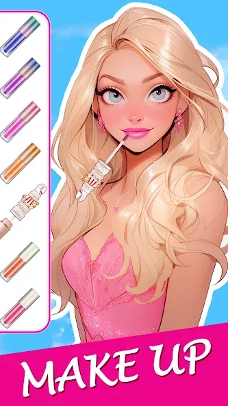 Doll Makeover: dress up games (Долл Мейковер)  [МОД Все открыто] Screenshot 4