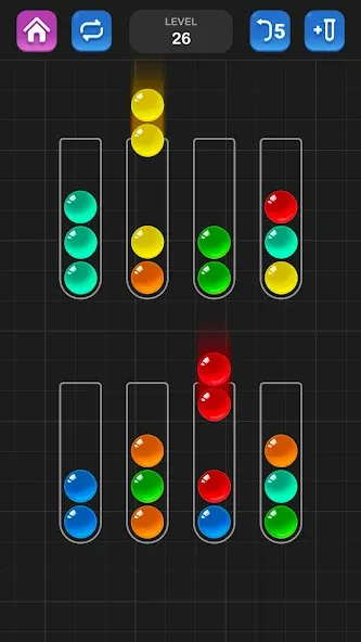Ball Sort Puzzle - Color Game  [МОД Unlimited Money] Screenshot 3