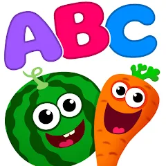 Взломанная ABC kids! Alphabet learning!  [МОД Бесконечные монеты] - полная версия apk на Андроид