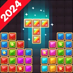 Взлом Block Puzzle: Diamond Star  [МОД Mega Pack] - стабильная версия apk на Андроид