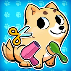 Скачать взломанную My Virtual Pet Shop: Animals (Мой Виртуальный Зоомагазин)  [МОД Все открыто] - стабильная версия apk на Андроид