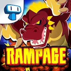 Взлом UFB Rampage: Monster Fight (УФБ Рэмпейдж)  [МОД Много денег] - полная версия apk на Андроид