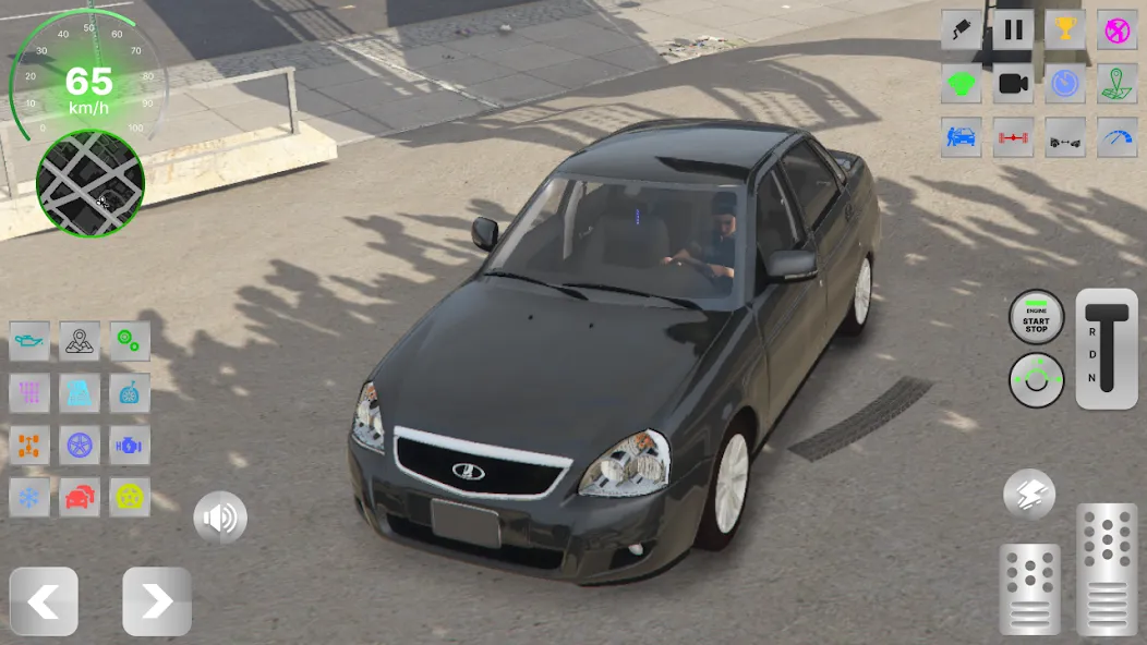 Лада Приора - Дрифт по России  [МОД Бесконечные монеты] Screenshot 5