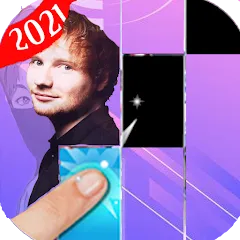 Взломанная Shivers - Sheeran Piano Tiles (Шиверс)  [МОД Mega Pack] - стабильная версия apk на Андроид