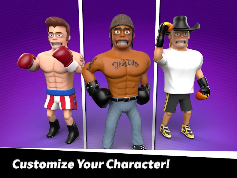 Smash Boxing: Punch Hero (Смэш Боксинг)  [МОД Бесконечные деньги] Screenshot 2