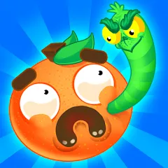 Взломанная Worm out: Brain teaser games (Ворм аут)  [МОД Unlimited Money] - полная версия apk на Андроид