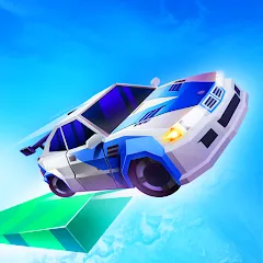 Скачать взломанную Ramp Racing 3D — Extreme Race  [МОД Unlimited Money] - стабильная версия apk на Андроид
