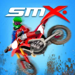 Взлом SMX: Supermoto Vs. Motocross (СМХ)  [МОД Mega Pack] - стабильная версия apk на Андроид