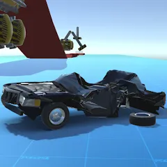 Скачать взлом Realistic Car Crash Simulator  [МОД Много денег] - последняя версия apk на Андроид