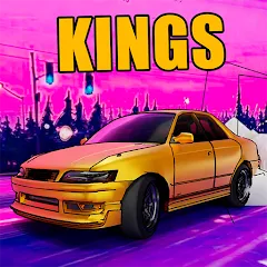 Скачать взломанную Drift King: Online (Дрифт Кинг)  [МОД Unlocked] - полная версия apk на Андроид