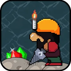 Взлом Dan the Dungeon Digger (Дэн Данжн Диггер)  [МОД Бесконечные монеты] - последняя версия apk на Андроид