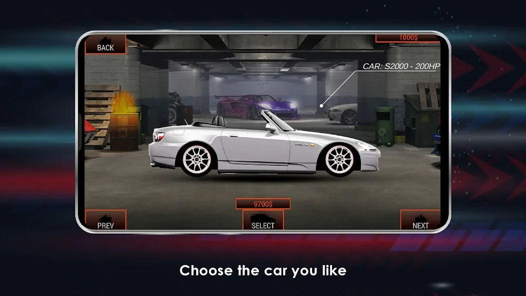 Japan Drag Racing (Драгрейсинг в Японии)  [МОД Меню] Screenshot 1