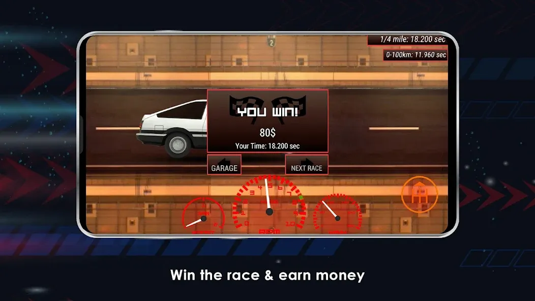 Japan Drag Racing (Драгрейсинг в Японии)  [МОД Меню] Screenshot 4