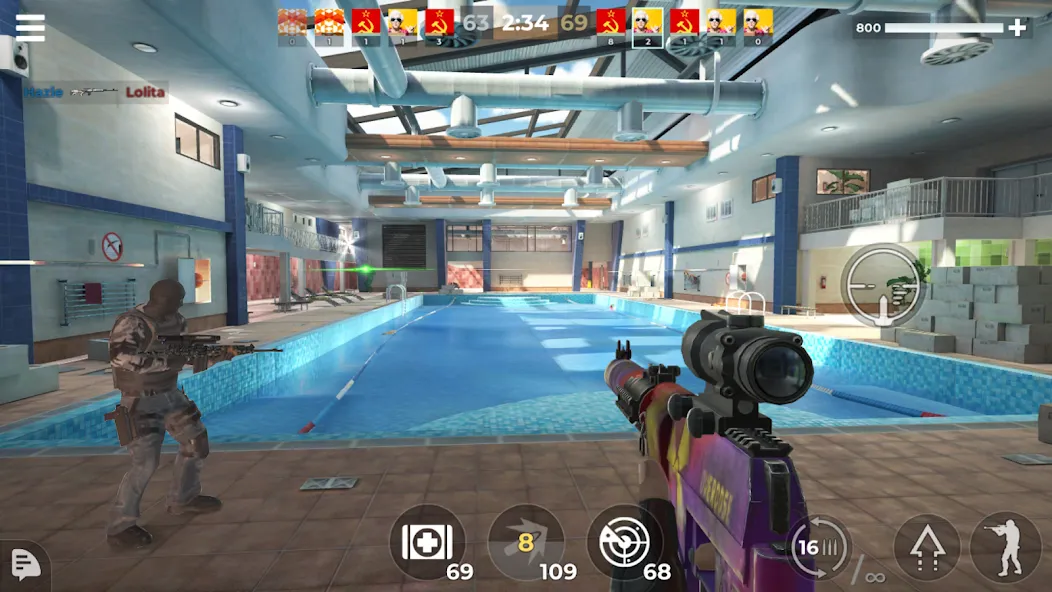 AWP Mode: Online Sniper Action (ЭЙВИПИ Режим)  [МОД Меню] Screenshot 3