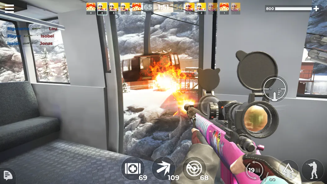 AWP Mode: Online Sniper Action (ЭЙВИПИ Режим)  [МОД Меню] Screenshot 4