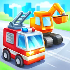 Взломанная Car games for kids & toddler  [МОД Mega Pack] - стабильная версия apk на Андроид
