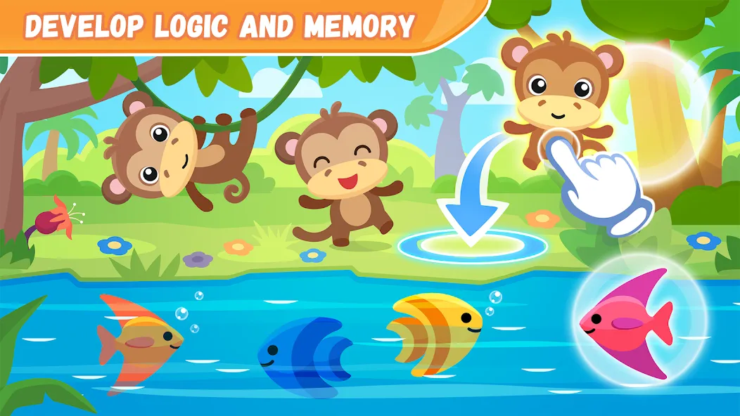 Educational games for kids 2-4  [МОД Unlocked] Screenshot 4
