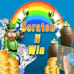 Взломанная Scratch N Win (кретч и выиграй)  [МОД Много денег] - последняя версия apk на Андроид