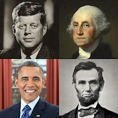 Скачать взломанную US Presidents and History Quiz  [МОД Menu] - стабильная версия apk на Андроид