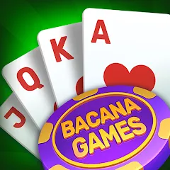 Взлом Bacana Games: Buraco & Slots (Бакана Геймс)  [МОД Mega Pack] - полная версия apk на Андроид