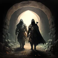 Взломанная Moonshades RPG Dungeon Crawler (Муншейдс)  [МОД Много монет] - стабильная версия apk на Андроид