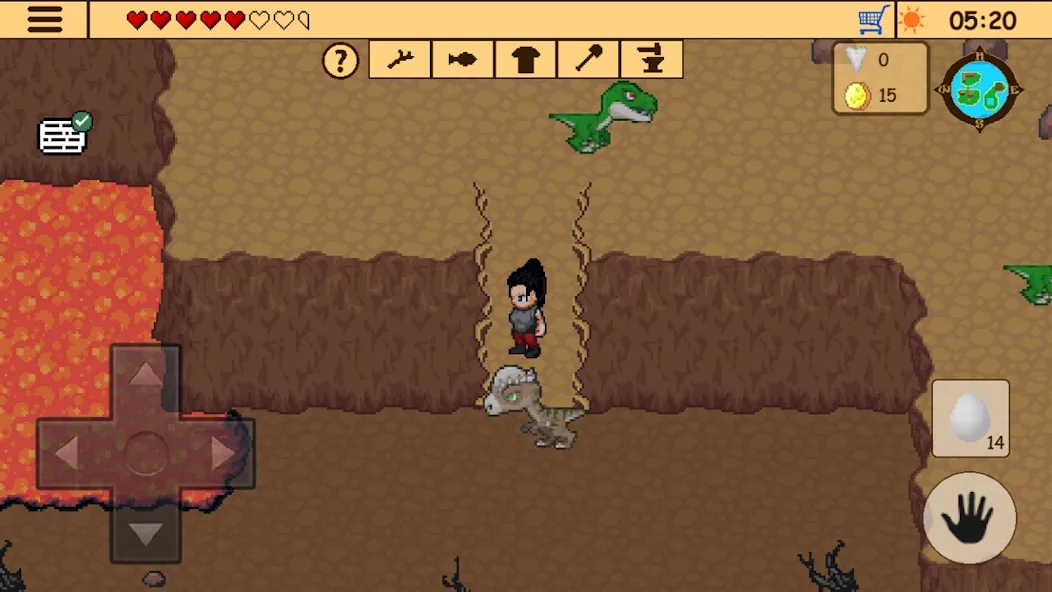 Survival RPG 3:Lost in time 2D (Сурвивал РПГ 3)  [МОД Бесконечные деньги] Screenshot 1