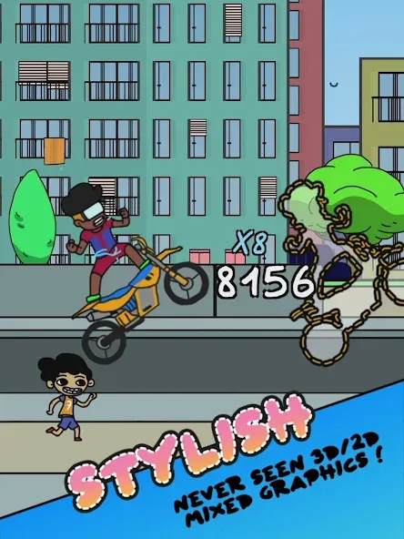 Summer Wheelie (Саммер Уили)  [МОД Menu] Screenshot 5