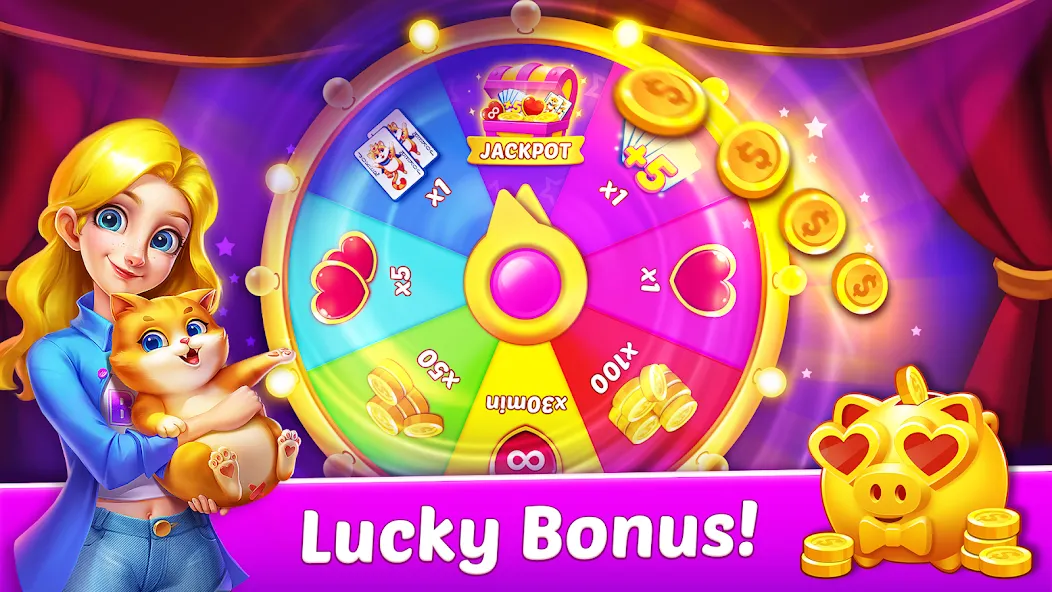 Solitaire Tripeaks Diary  [МОД Menu] Screenshot 2