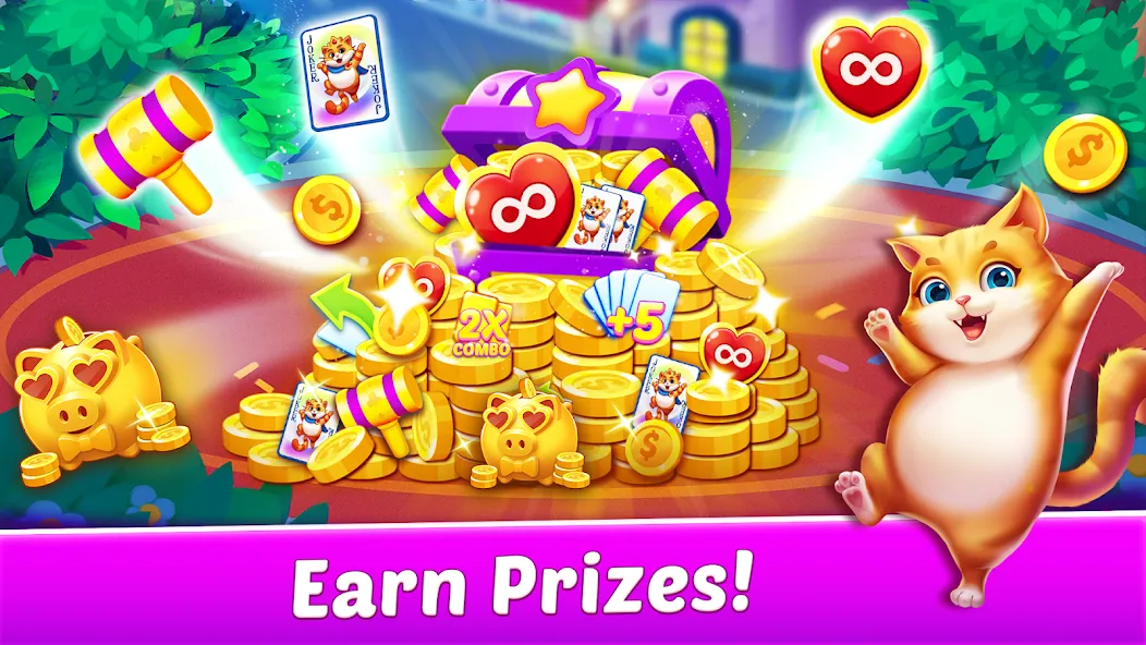 Solitaire Tripeaks Diary  [МОД Menu] Screenshot 3