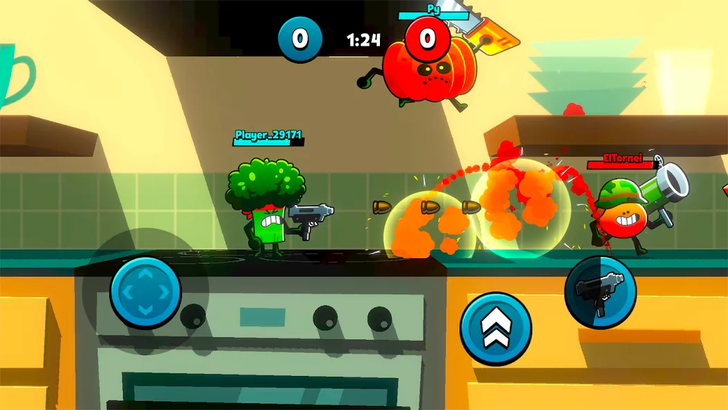 Food Gang  [МОД Много монет] Screenshot 1