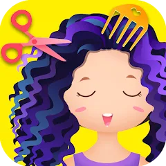 Взломанная Hair salon games : Hairdresser  [МОД Menu] - стабильная версия apk на Андроид