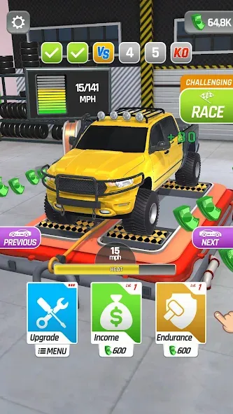 Dyno Racing (Дино Рейсинг)  [МОД Меню] Screenshot 4