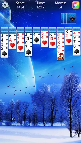 Spider Solitaire Fun (Спайдер Солитер Фан)  [МОД Бесконечные деньги] Screenshot 5