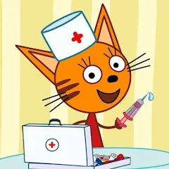 Взломанная Kid-E-Cats: Animal hospital  [МОД Unlimited Money] - полная версия apk на Андроид