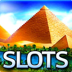 Взломанная Slots - Pharaoh's Fire (Слоты)  [МОД Unlimited Money] - полная версия apk на Андроид