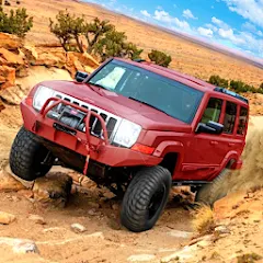 Скачать взлом Off Road Jeep Drive Simulator  [МОД Menu] - стабильная версия apk на Андроид
