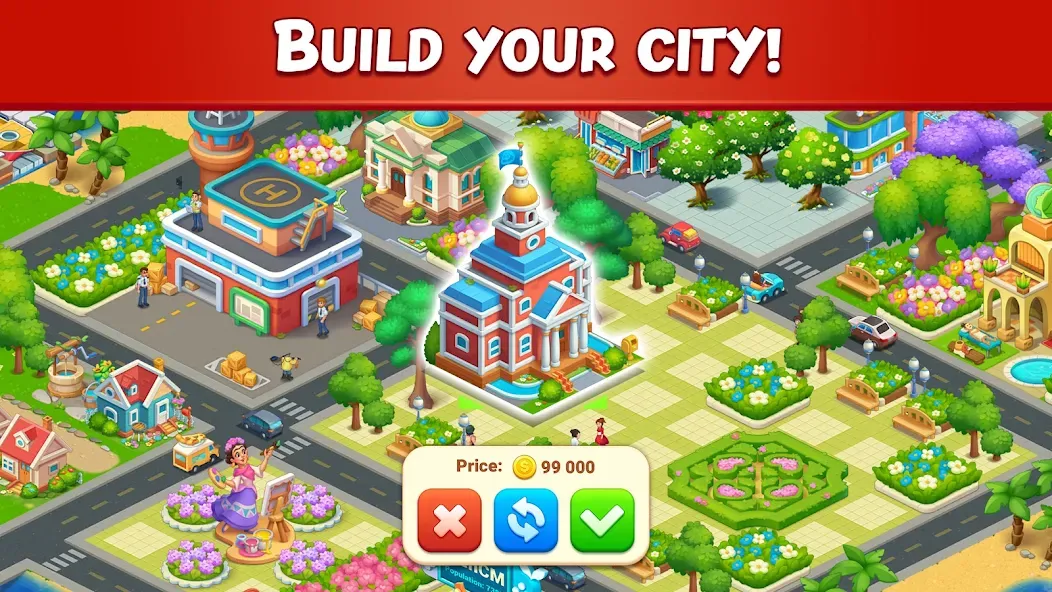 Farm City: Farming & Building (Фарм Сити)  [МОД Много денег] Screenshot 4