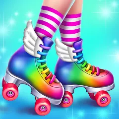 Взлом Roller Skating Girls  [МОД Menu] - полная версия apk на Андроид