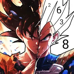 Скачать взломанную Color Fan - Color By Number (Цветной веер)  [МОД Много денег] - полная версия apk на Андроид