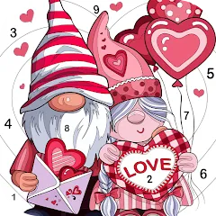 Взломанная Love, Heart Coloring Book  [МОД Много денег] - полная версия apk на Андроид