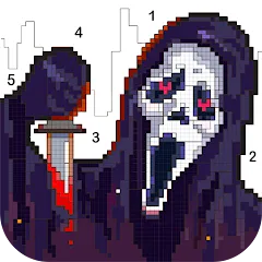Взлом Death Park Coloring Games (Дэт Парк игры раскраски)  [МОД Много монет] - стабильная версия apk на Андроид