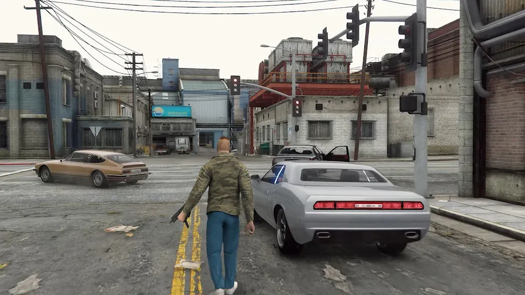 City Gangstar Mafia Wars Games  [МОД Меню] Screenshot 5