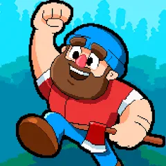 Скачать взломанную Timberman The Big Adventure (Тимбермен Большое Приключение)  [МОД Много монет] - стабильная версия apk на Андроид