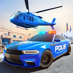 Скачать взлом US Police Car Transporter Game (Полицейский транспорт игры)  [МОД Бесконечные деньги] - полная версия apk на Андроид