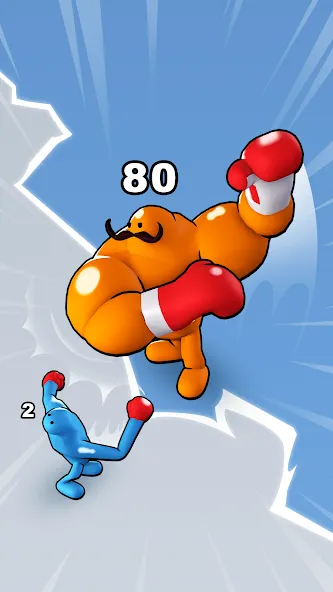 Punchy Race: Run & Fight Game (Панчи Рейс)  [МОД Mega Pack] Screenshot 1