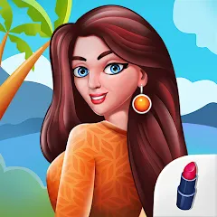 Взломанная Fashion Stylist Makeup Dressup  [МОД Mega Pack] - полная версия apk на Андроид