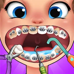 Скачать взломанную Dentist games  [МОД Menu] - полная версия apk на Андроид