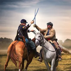 Взломанная War and Peace: Civil War  [МОД Много денег] - стабильная версия apk на Андроид