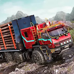 Скачать взломанную Offroad Mud Truck Driving Sim  [МОД Unlimited Money] - стабильная версия apk на Андроид