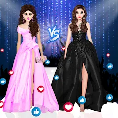 Скачать взломанную Super Stylist-Fashion Games  [МОД Menu] - стабильная версия apk на Андроид